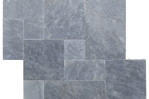 Sky-Blue-Tumbled-French-Pattern-Marble-Pavers